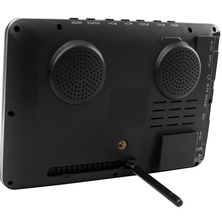 Портативен телевизор 8 инча, NVOX-NX-8T, Акумулаторна батерия, DVB-T2, USB