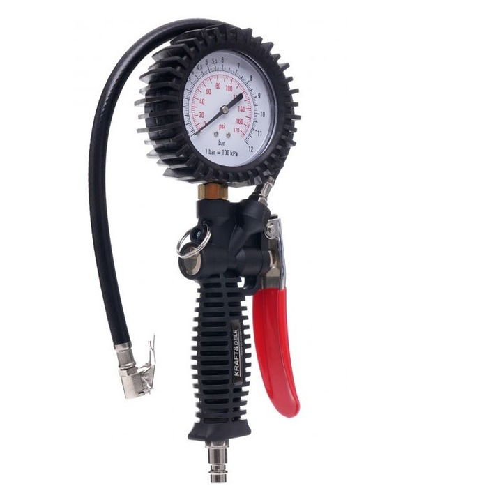 Pistol pentru umflat anvelope manometru KD1365 KraftProfesional