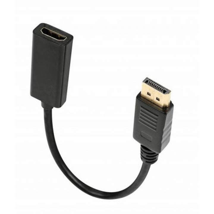 Adaptor HDMI mama Displayport tata 0.2m Well eMAG.ro