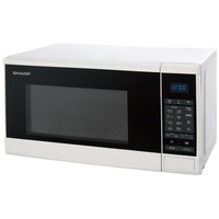 Cuptor cu microunde Sharp R270W, 20 l, 800 W, Digital, Touch-Control, Alb