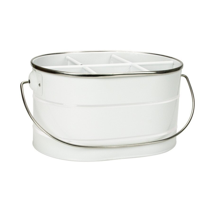 Suport pentru 6 sticle Eddy - alb