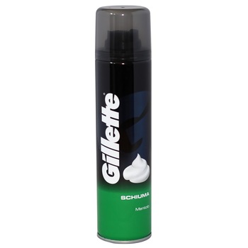 Spuma de ras GILLETTE Menthol - 300 ml Spuma de ras GILLETTE Menthol - 300 ml
