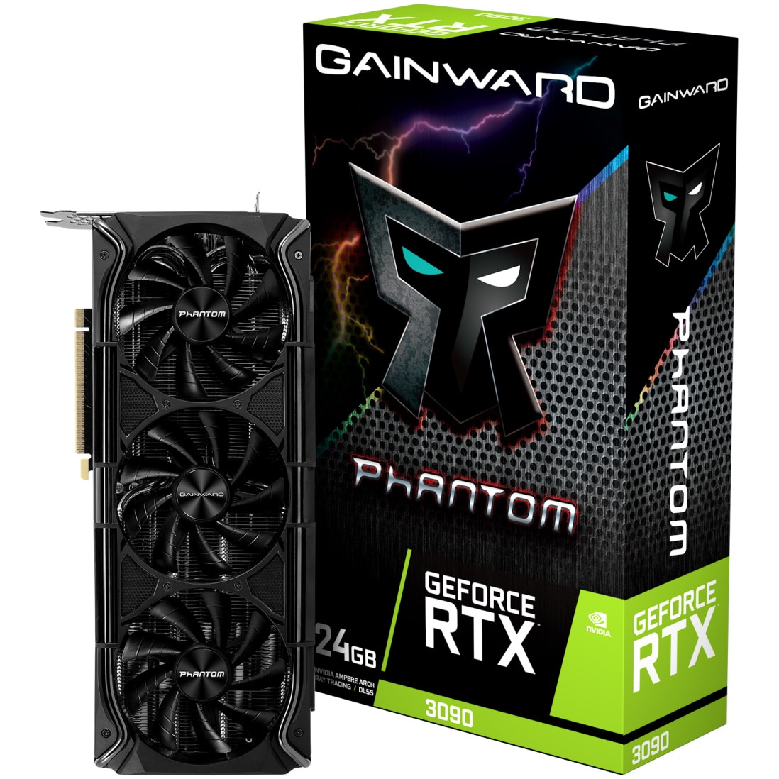 GAINWARD GeForce RTX 3090 24GB グラフィックボード Placa video Gainward GeForce® RTX™ 3090 Phantom+, 24GB GDDR6X, 384