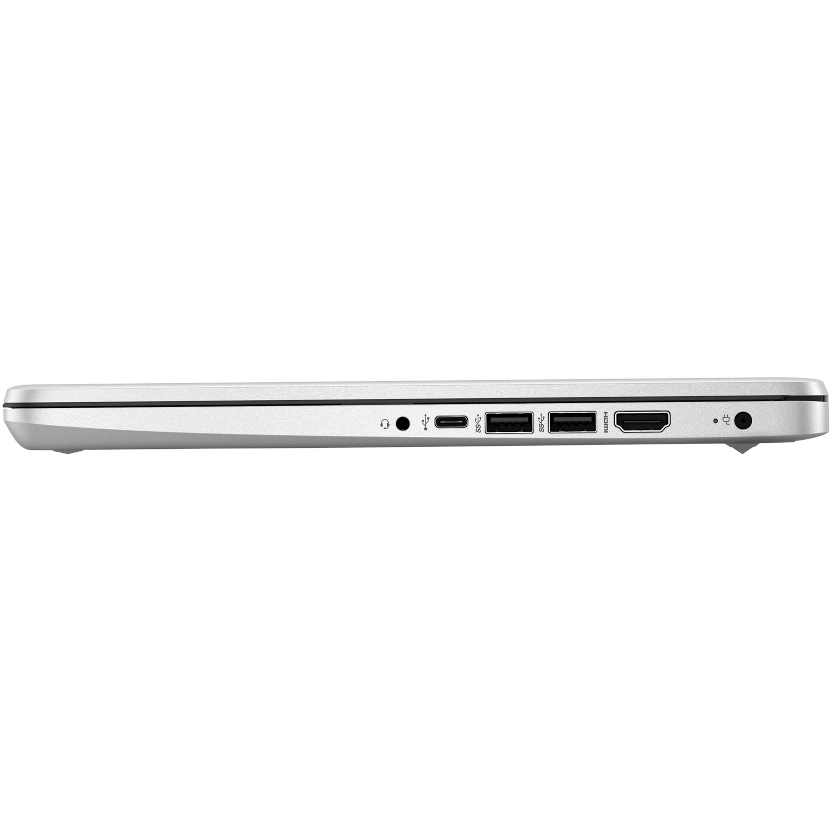 Laptop ultraportabil HP 14s-dq5003nq cu procesor Intel® Core™ i7-1255U pana la 4.70 GHz, 14", Full HD, 16GB, 512GB SSD, Intel® Iris® Xe Graphics, Windows 11 Home, Natural Silver