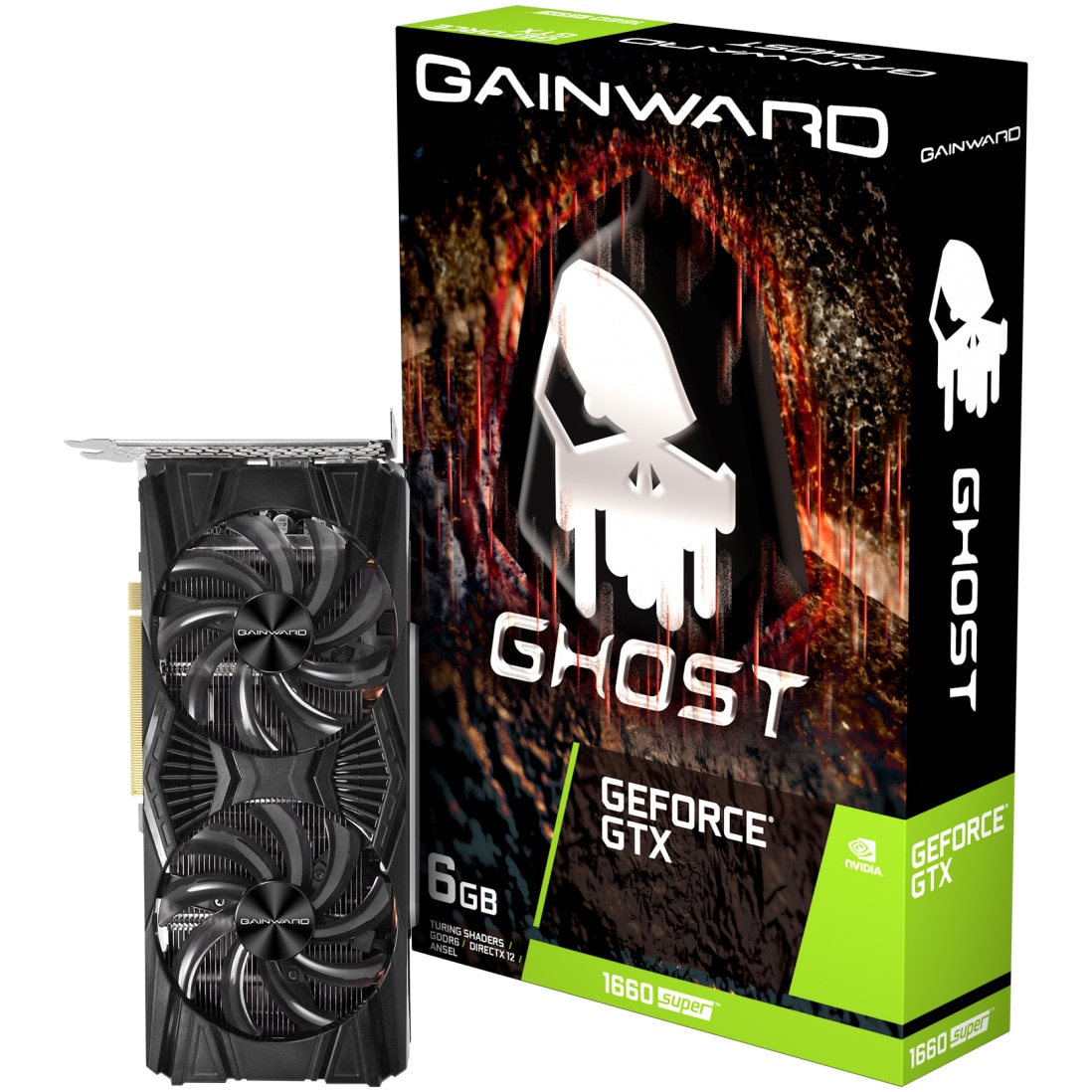 Placa video Gainward GeForce GTX 1660 Super Ghost 6GB GDDR6 192