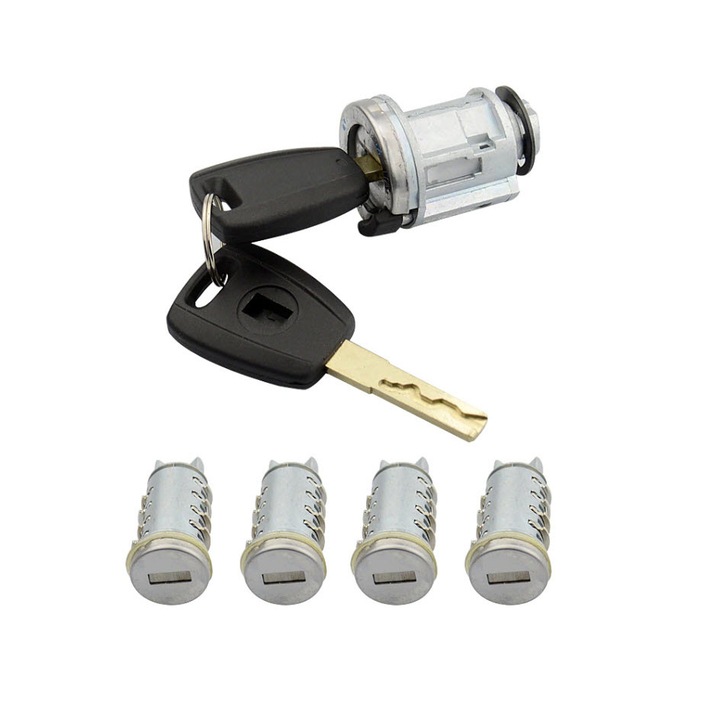 Kit butuci usi, contact si chei Fiat