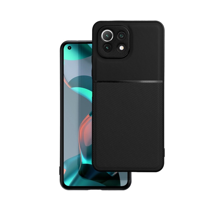 Forcell Noble Telefontok Xiaomi Mi 11 Lite 5G / Mi 11 Lite Lte ( 4G ) / Mi 11 Lite Ne Fekete