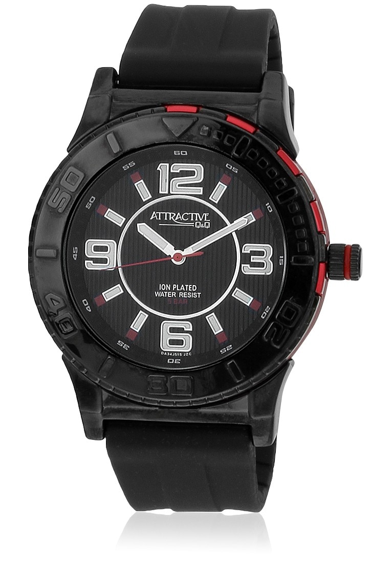 Ceas barbatesc Q&Q Attractive Fashion Black - DA34J515Y