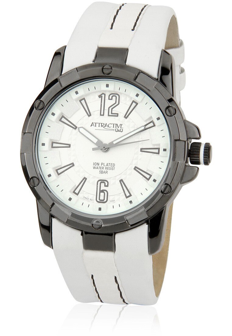 Ceas barbatesc Q&Q Attractive Footloose White - DA22J501Y