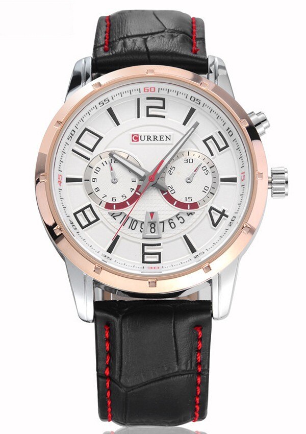 Ceas barbatesc Curren Classic Heritage Rose Gold - 8140