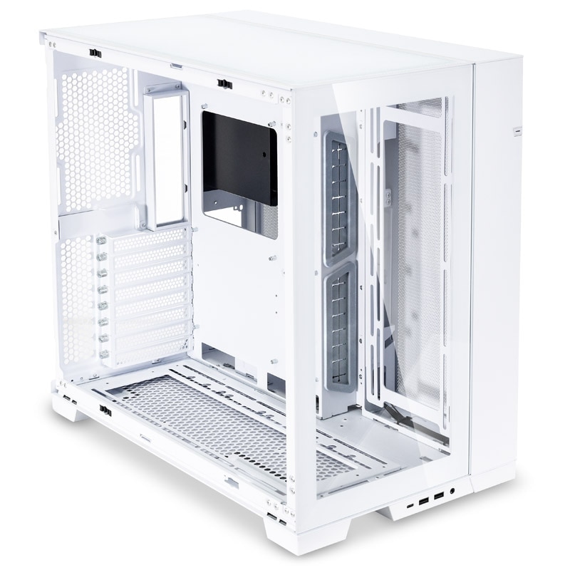 Carcasa Lian Li PC-O11 Dynamic EVO Mid-Tower, Tempered Glass, Alb - eMAG.ro