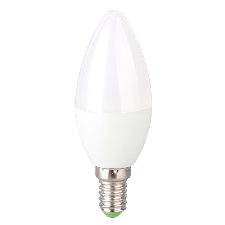 LED крушка EVO 3.0 Candle, енергиен клас A+, 6W, E14, топла светлина 3000K, автономност 20000H