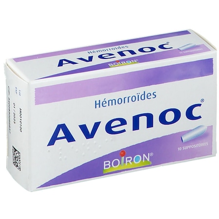 Supozitoare Homeopatice, Boiron, Avenoc, Tratament Impotriva Hemoroizilor, 10 buc
