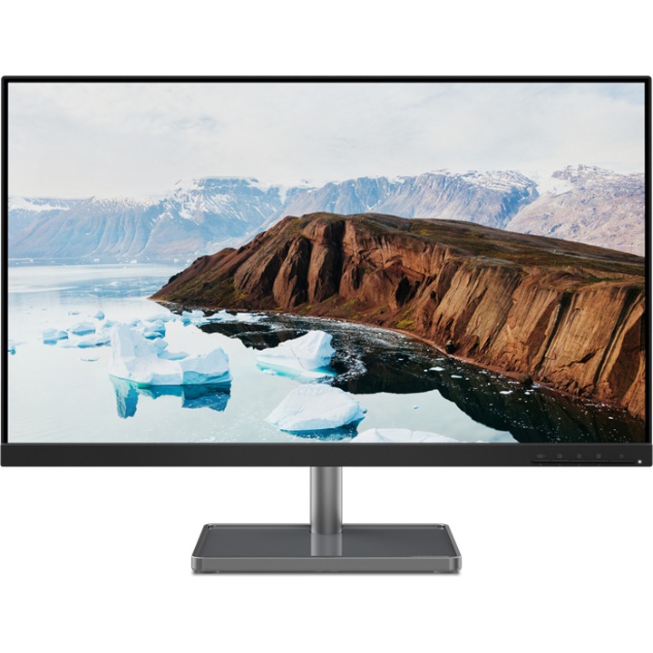Lenovo L27m-30 monitor, 27", IPS LED, 75Hz, Full HD, HDMI, AMD FreeSync, Fekete