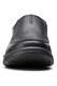 Clarks, Pantofi de piele cu varf rotund Bradley, Negru, 8