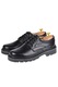 Pantofi barbati casual din piele naturala, cu sireturi, marime 41, negru