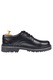 Pantofi barbati casual din piele naturala, cu sireturi, marime 41, negru