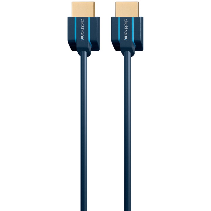 Clicktronic 70704 HDMI 2.0 - HDMI Kábel 2m - Fekete (70704)