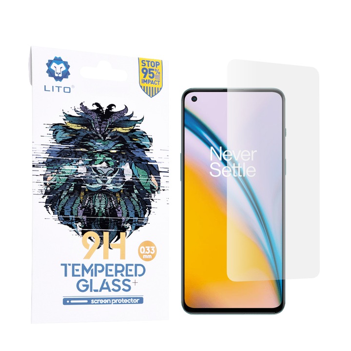 Film OnePlus Nord CE 5G/Nord 2 5G/Nord 2T 5G készülékhez, Biztonságos üveg, Átlátszó
