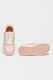 MTNG, Спортни обувки с лого, Розово-оранжев