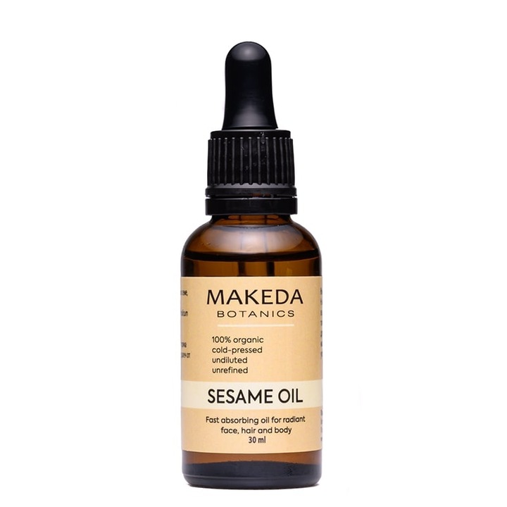 Базово масло от Сусам, MAKEDA Botanics, Sesame Seeds Oil, 30 мл