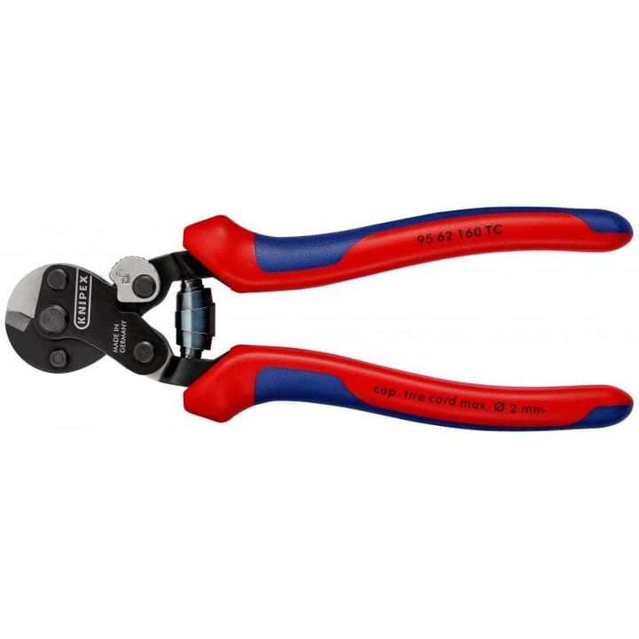 Cleste pentru taiat cabluri, 160mm, Knipex 95 62 160 TC