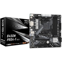 Placa de baza ASRock B450M PRO4-F R2.0, socket AM4