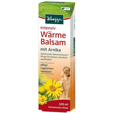 Balsam termic cu Arnica pentru dureri musculare, Kneipp, 100 ml