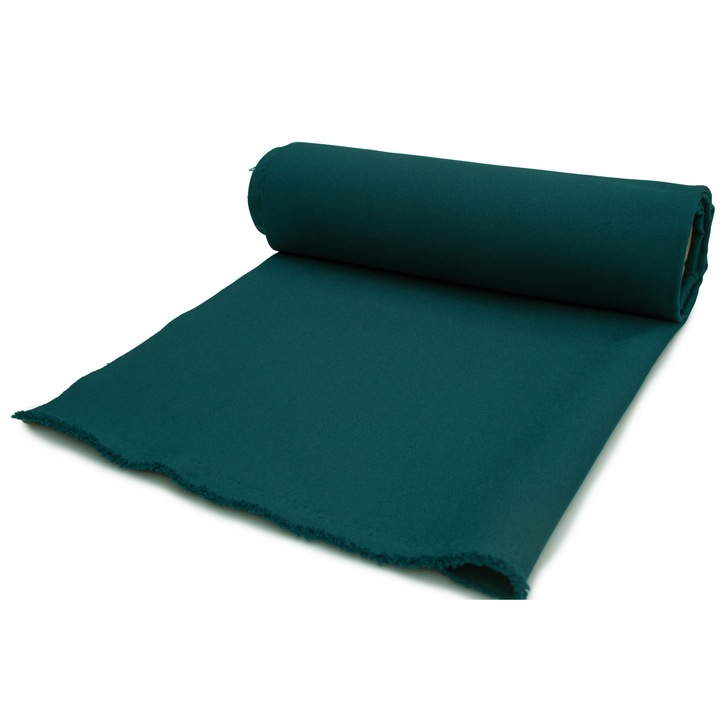 Tesatura Minimatt, Panama, Turcoaz inchis, 50 cm x 150 cm