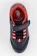 U.S. Polo Assn., Műbőr sneaker textilbetétekkel, Tengerészkék