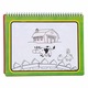 Set de Pictura cu Apa, Indiggo, Include 4 Pagini Reutilizabile si Creion cu Apa, Imagini cu Animale si Dinozauri, Dezvolta Abilitatile Manuale si Creativitatea, Dimensiune 19 x 14.5 cm, 3 ani+, Multicolor
