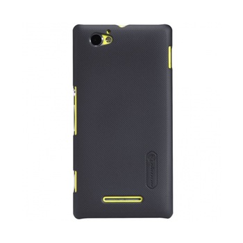 Capac protector Nillkin pentru Sony Xperia M, negru Capac protector Nillkin pentru Sony Xperia M, negru