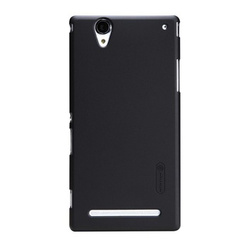 Capac protector Nillkin pentru Xperia T2 Ultra, negru Capac protector Nillkin pentru Xperia T2 Ultra, negru