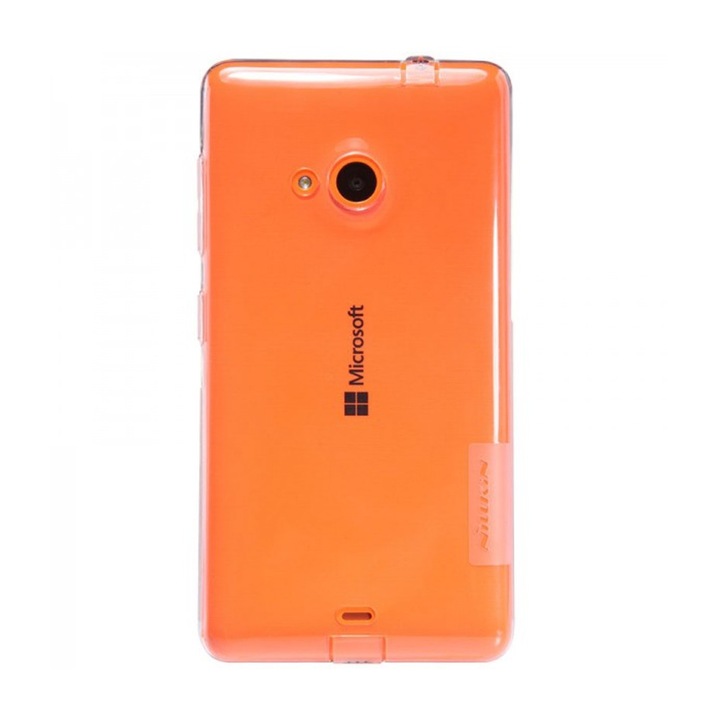 Husa din silicon Nillkin pentru Microsoft Lumia 535, transparent