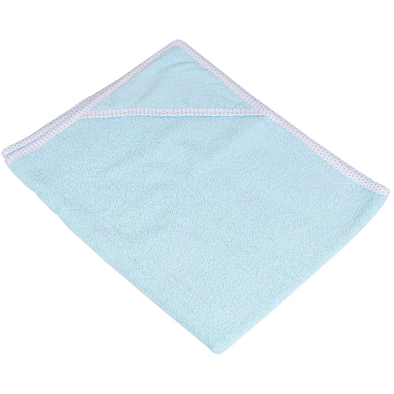 Prosop de baie, bumbac, turcoaz, 75x75 cm