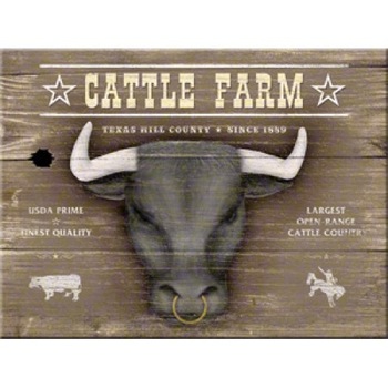 Magnet frigider - Cattle farm Magnet frigider - Cattle farm