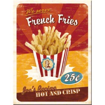 Magnet frigider - French Fries Magnet frigider - French Fries