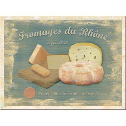 Magnet frigider - Fromages du Rhone