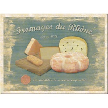 Magnet frigider - Fromages du Rhone Magnet frigider - Fromages du Rhone