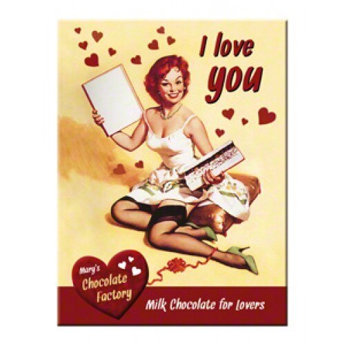 Magnet frigider - I Love You Chocolate