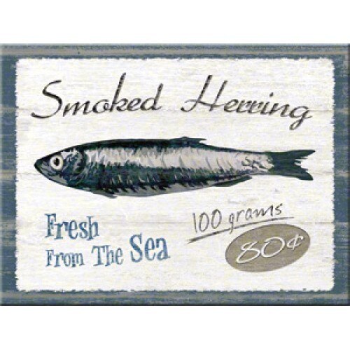 Magnet frigider - Smoked Herring
