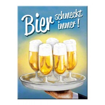 Magnet frigider - Tava cu Bere Magnet frigider - Tava cu Bere