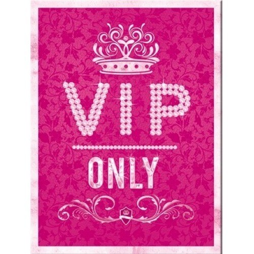 Magnet frigider - VIP Only - Pink