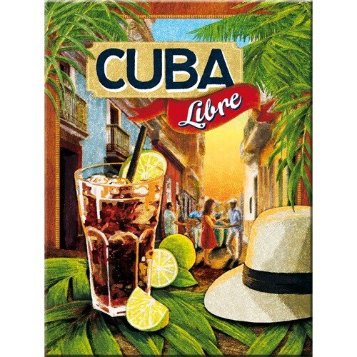 Magnet frigider - Cuba Libre