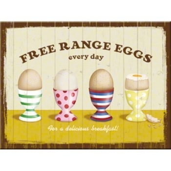 Magnet frigider - Free Range Eggs Magnet frigider - Free Range Eggs