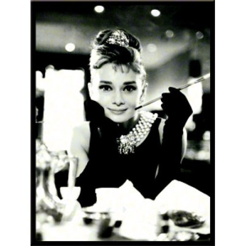 Magnet frigider - Audrey Hepburn foto
