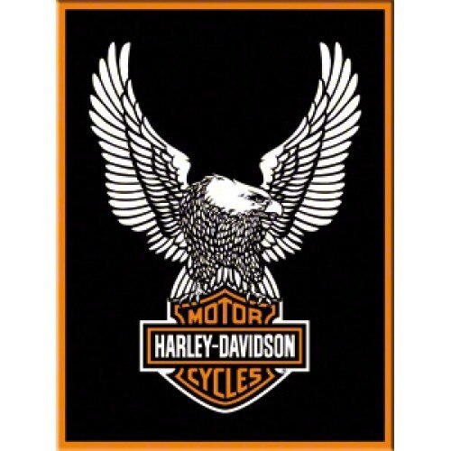 Magnet frigider - Harley Davidson Eagle logo