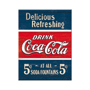 Magnet frigider - Coca-Cola - Delicious Refreshing Magnet frigider - Coca-Cola - Delicious Refreshing