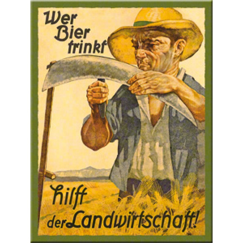 Magnet frigider - Wer Bier Trinkf