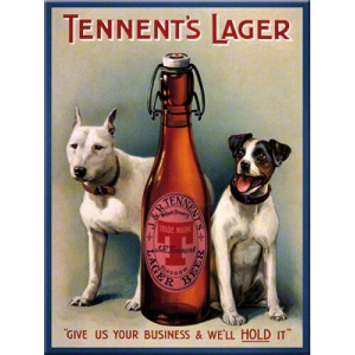 Magnet frigider - Tennent`s Lager